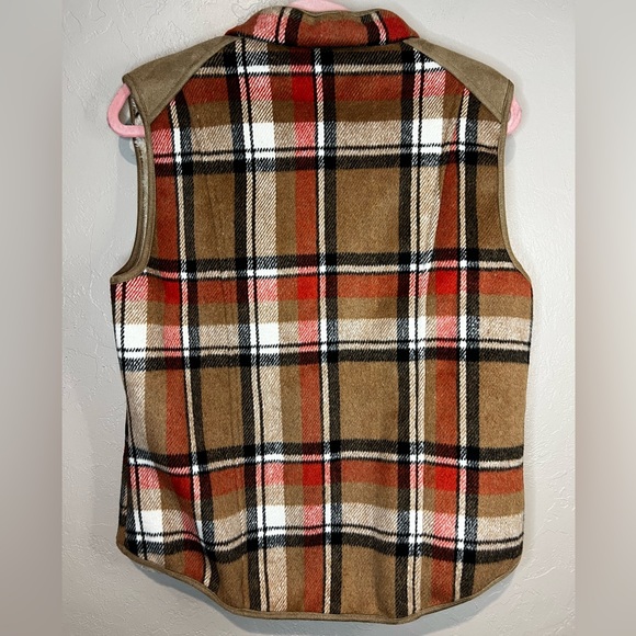 NWT Entro Plaid Vest Size Medium - Picture 4 of 6